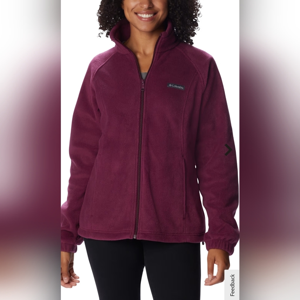 Columbia Full Zip Fleece Small